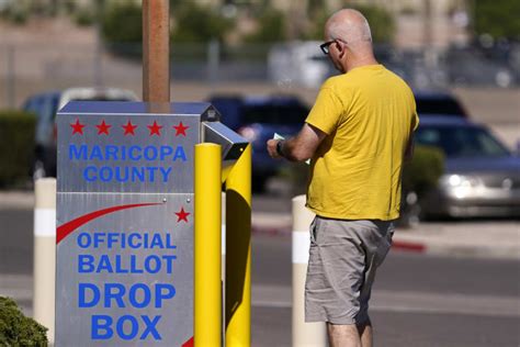 current time in arizona|Conservative group plans to monitor voting drop box locations in .